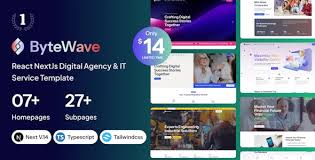 Bytewave - React NextJs Digital Agency & IT Service Template